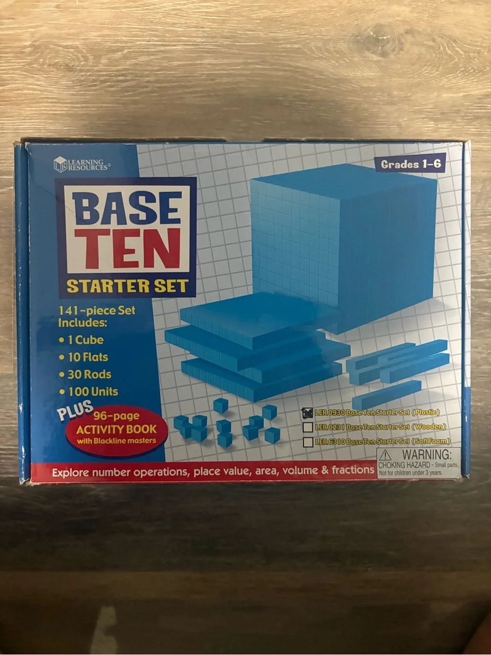 Base Ten Starter Set - Blue